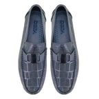 Chevi Lacivert Erkek Deri Loafer