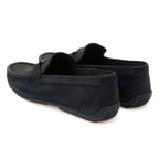 Chevi Siyah Erkek Deri Loafer