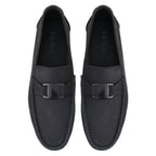 Chevi Siyah Erkek Deri Loafer