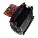 Clara Kadın Yılan Baskılı Deri Omuz Askılı Çanta