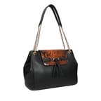 Clara Kadın Yılan Baskılı Deri Omuz Askılı Çanta