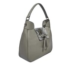 Clara Kadın Yılan Baskılı Deri Omuz Askılı Çanta