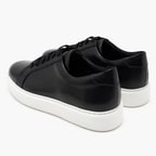 Cliff Siyah Erkek Deri Spor Ayakkabı