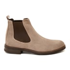 Coleta Vizon Erkek Yandan Lastikli Süet Deri Chelsea Bot