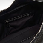 Cort Siyah Erkek Deri Seyahat Çantası