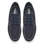 Costello Lacivert Erkek Nubuk Deri Günlük Ayakkabı