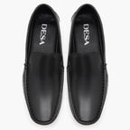 Costner Siyah Erkek Deri Loafer