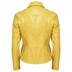 Cristina Kadın Deri Biker Ceket