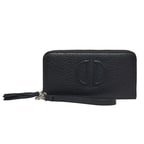 D Logolu Büyük Kadın Deri Cüzdan