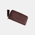 D Logolu Büyük Kadın Deri Cüzdan