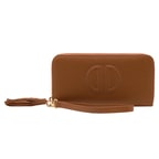 D Logolu Büyük Kadın Deri Cüzdan