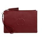D Logolu Büyük Kadın Deri Cüzdan