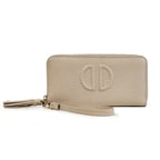 D Logolu Büyük Kadın Deri Cüzdan