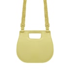 Damian Sarı Kadın Deri El Çantası