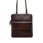 Dante Kahve Erkek Deri Postacı Çantası