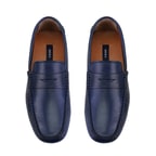 Dareau Lacivert Erkek Deri Loafer