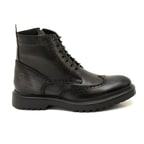 Daria Siyah Erkek Deri Bot