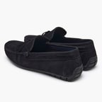 Daron Lacivert Erkek Süet Loafer