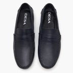 Dave Lacivert Erkek Deri Loafer