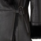 Debora Kahve Kadın Kürk Ceket