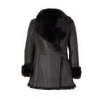 Debora Kahve Kadın Kürk Ceket