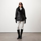 Debora Kahve Kadın Kürk Ceket