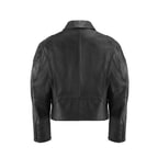 Delera Siyah Erkek Deri Ceket