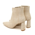 Delia Ekru Kadın Topuklu Bot