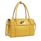 Demelza Kadın Kroko Baskılı Deri Omuz Askılı Çanta