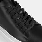 Denissy Siyah Erkek Deri Ayakkabı