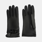 DESA - FY Siyah Kadın Deri Eldiven