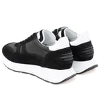 Destine Siyah Erkek Spor Süet Deri Ayakkabı