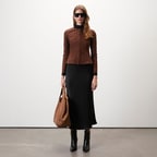 Deundria Leopar Kadın Panelli Fit Süet Ceket