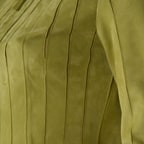 Deundria Yeşil Kadın Panelli Fit Süet Ceket