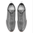 Devon Gri Erkek Deri Spor Ayakkabı