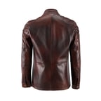 Dione Kahve Erkek Deri Mont