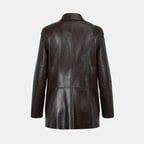 Dioran Kahve Kadın Çift Taraflı Süet Ceket