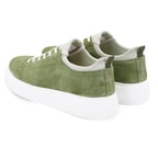 Donna Yeşil Erkek Spor Süet Deri Ayakkabı