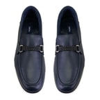 Drake Lacivert Erkek Deri Loafer