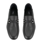 Drake Siyah Erkek Deri Loafer