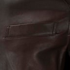 Dugan Kahve Erkek Deri Mont