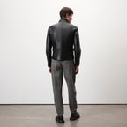 Dugan Siyah Erkek Deri Mont