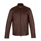 Dyami Kahve Erkek Deri Mont