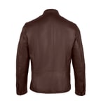 Dyami Kahve Erkek Deri Mont