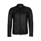 Dyami Siyah Erkek Deri Mont