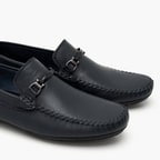 Edmond Lacivert Erkek Deri Loafer