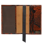 Egzotik Baskılı Deri Pasaportluk