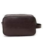 Eldon Kahve Erkek Deri Tıraş El Çantası