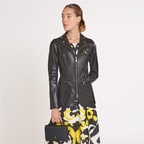 Elenore Kadın Deri Blazer Spor Ceket