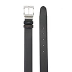 Elliott Siyah Erkek Çift Taraflı Klasik Deri Kemer